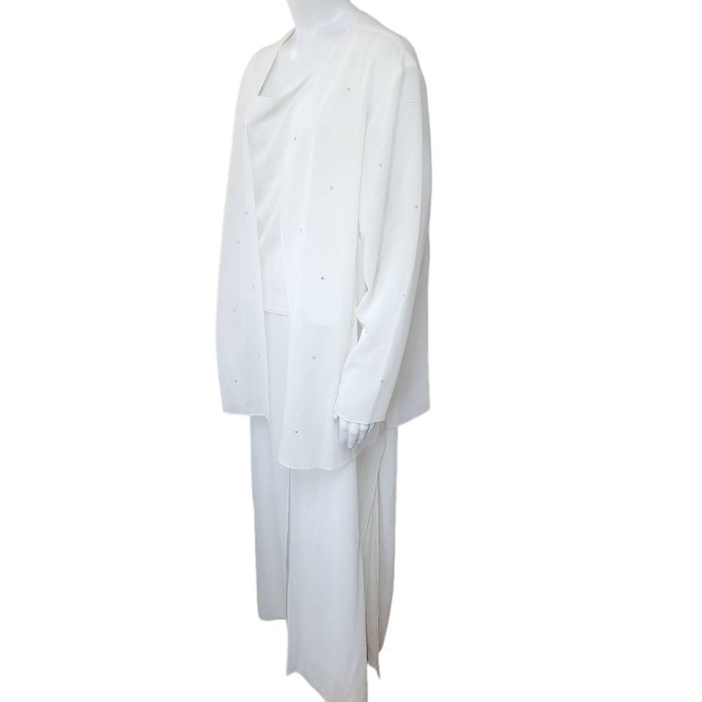 Vintage Lori Ann Montreal White Formal Suit Set (16)
